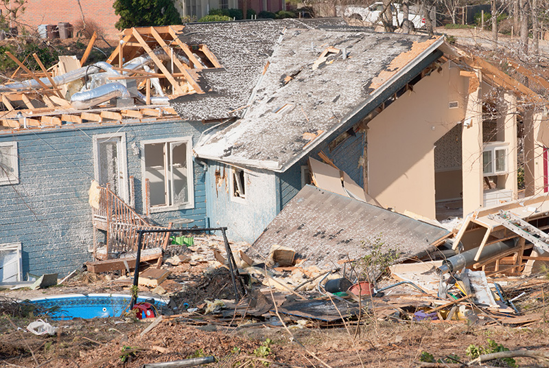 Tornado Damage.